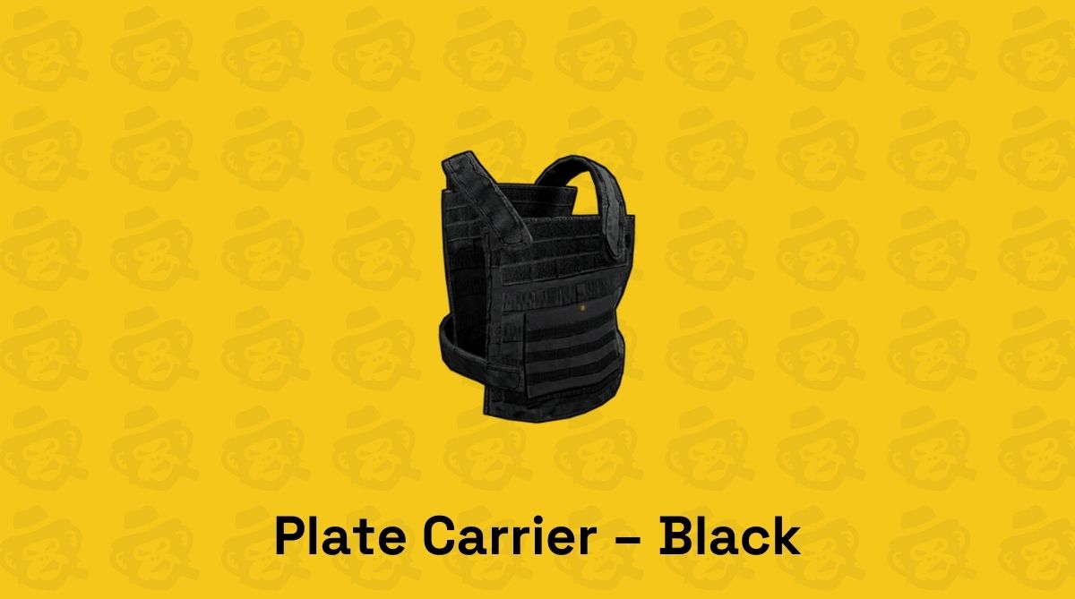 plate carrier black rust