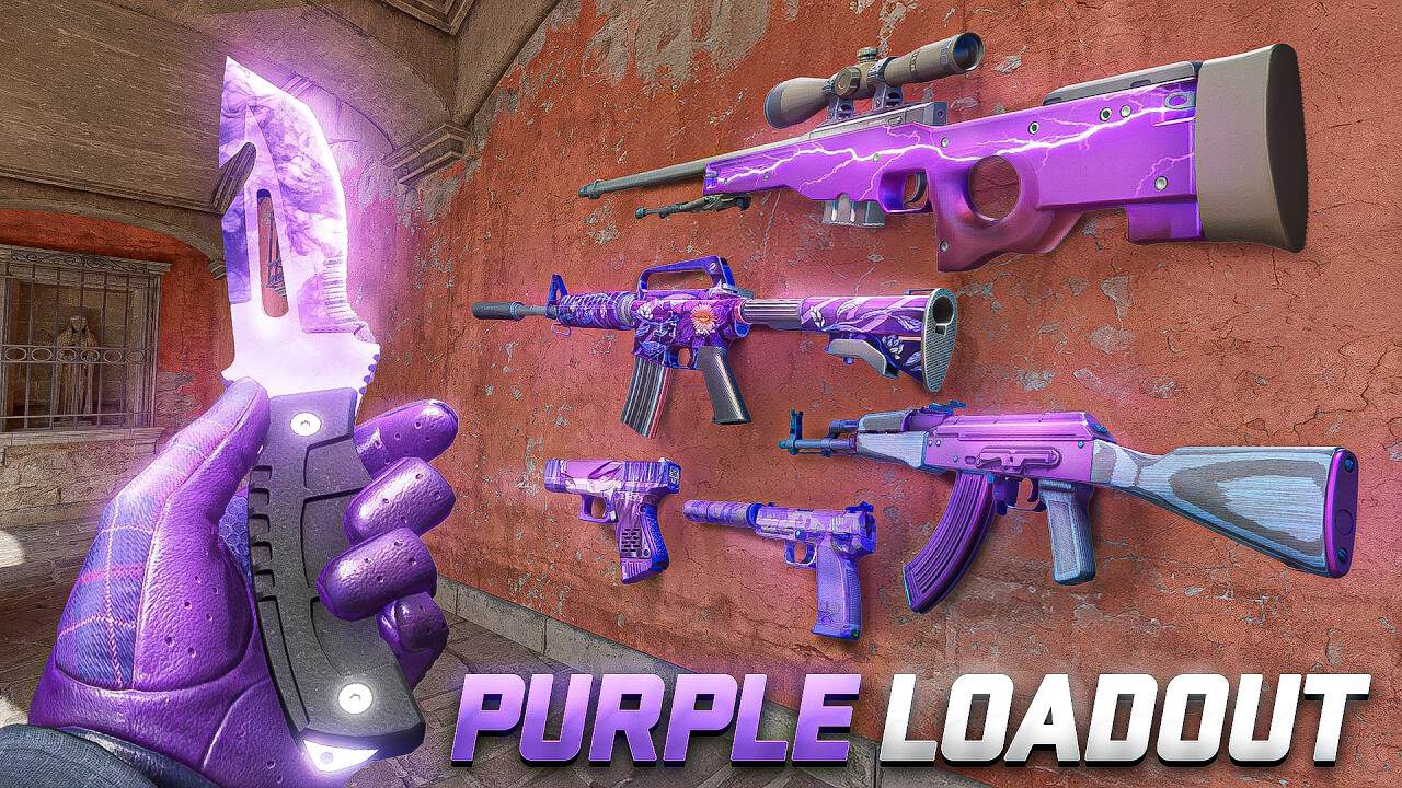 purple loadout