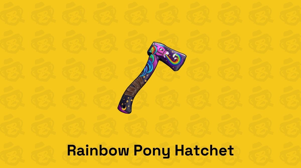 rainbow pony hatchet rust