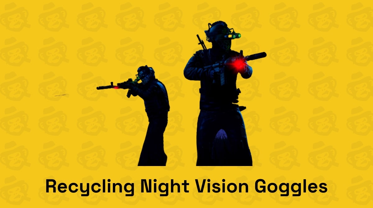 recycling night vision goggles 