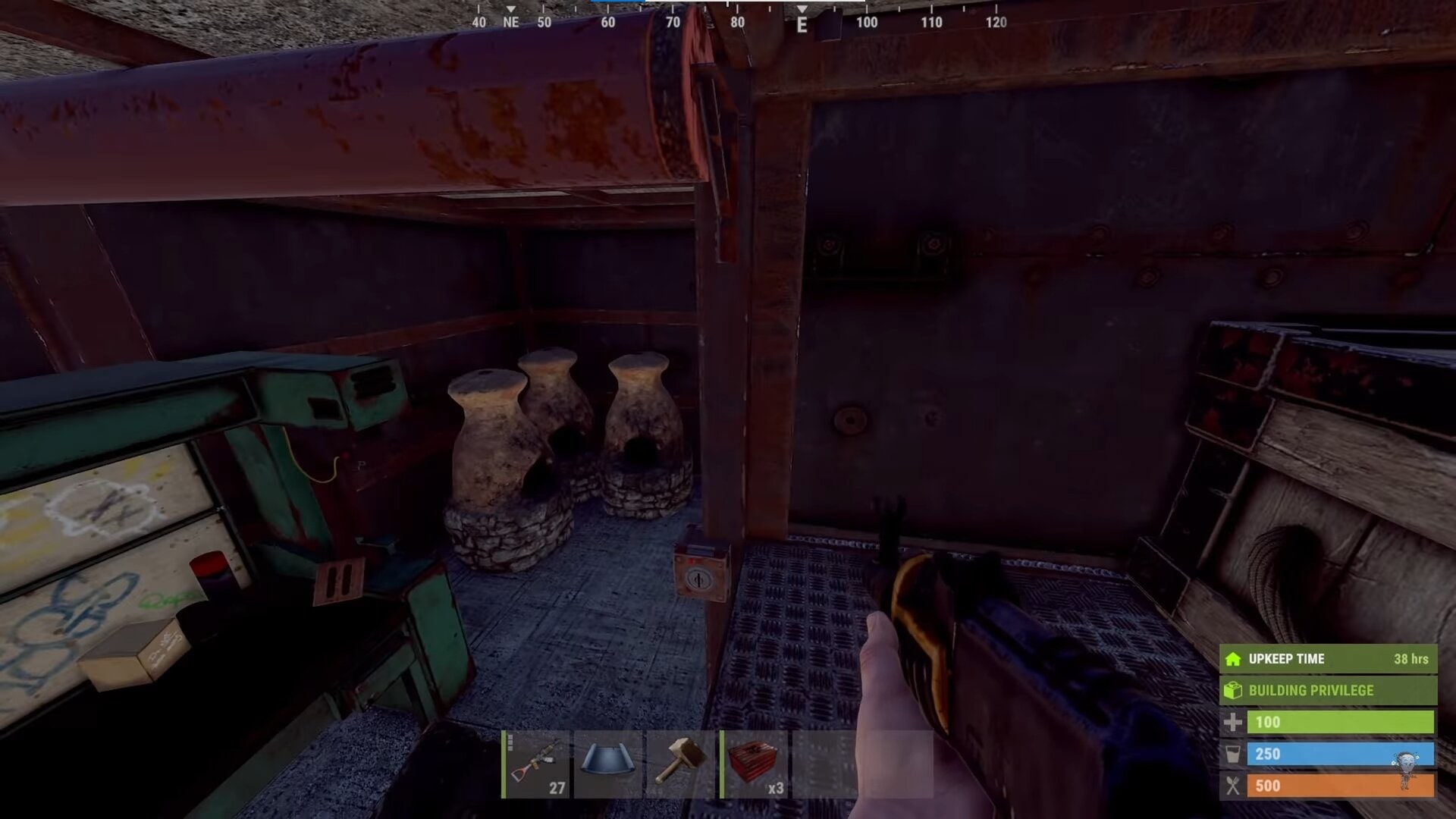 rust bunker bases in game