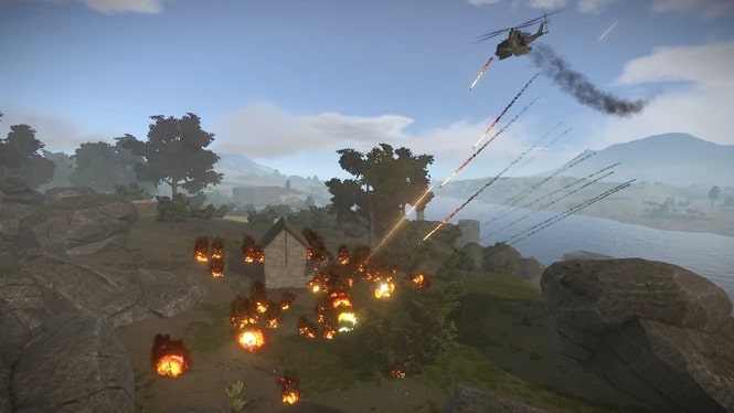 rust helicopter