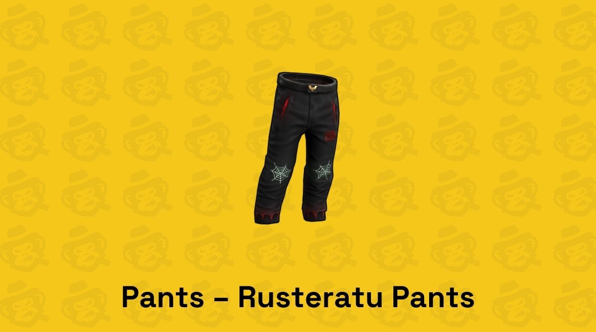 rusteratu pants rust