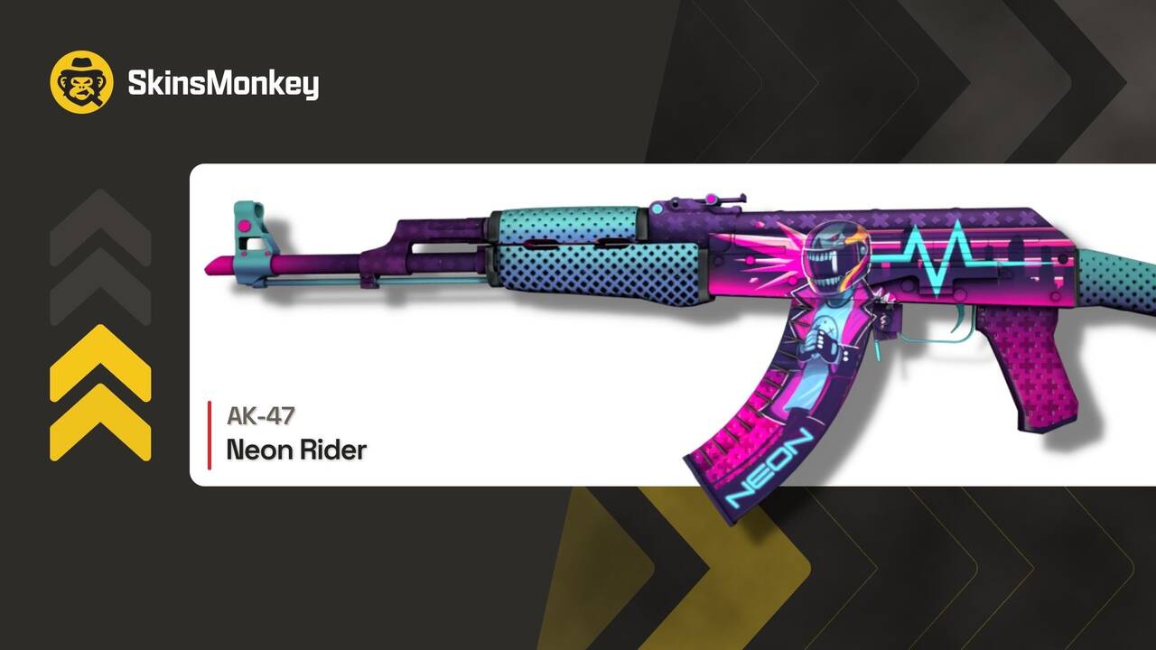 skin csgo for ak 47 neon rider