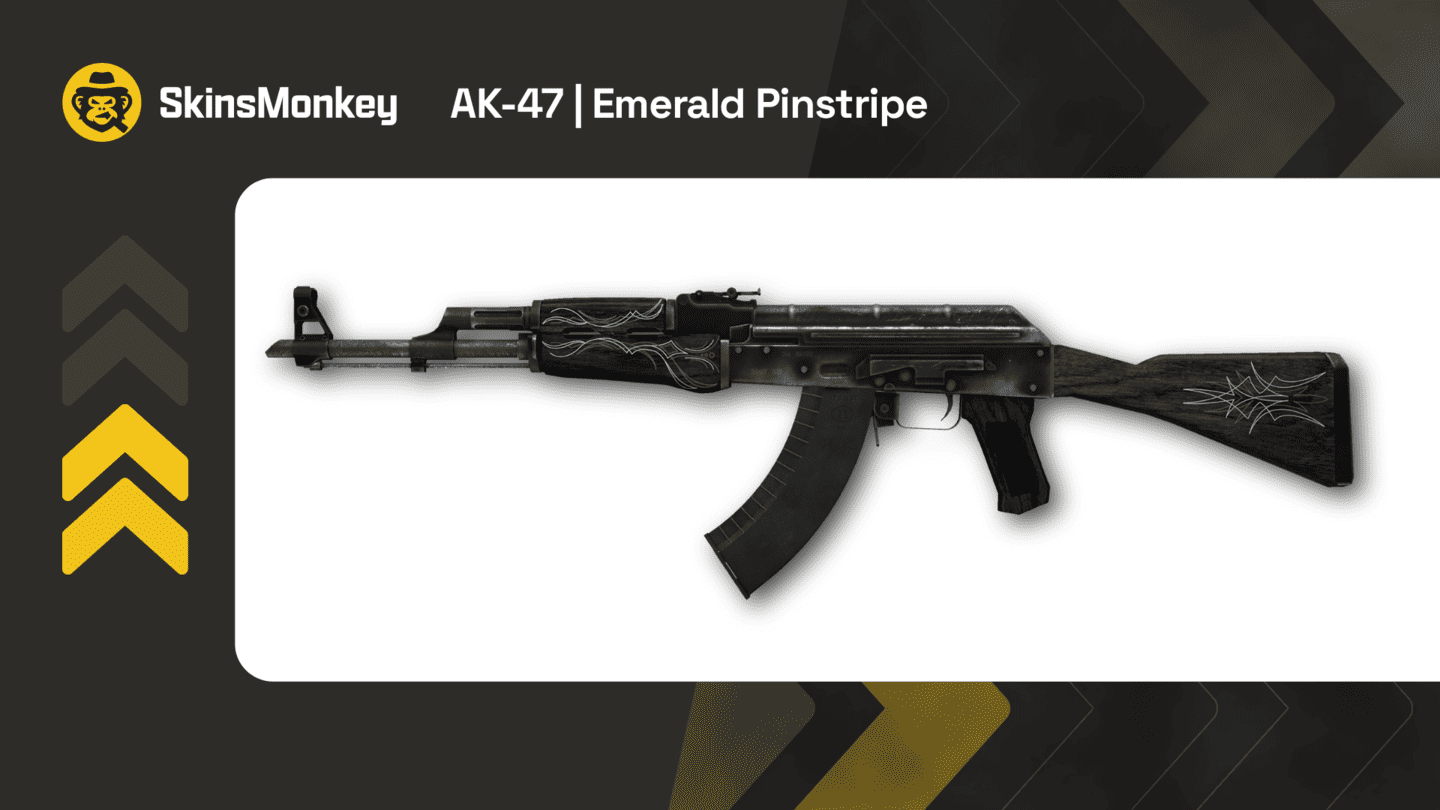 skinsmonkey ak 47 emerald pinstripe