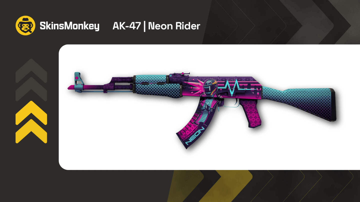 skinsmonkey ak 47 neon rider