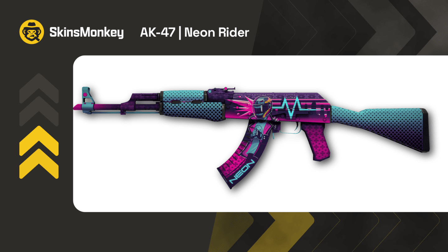 skinsmonkey ak 47 neon rider