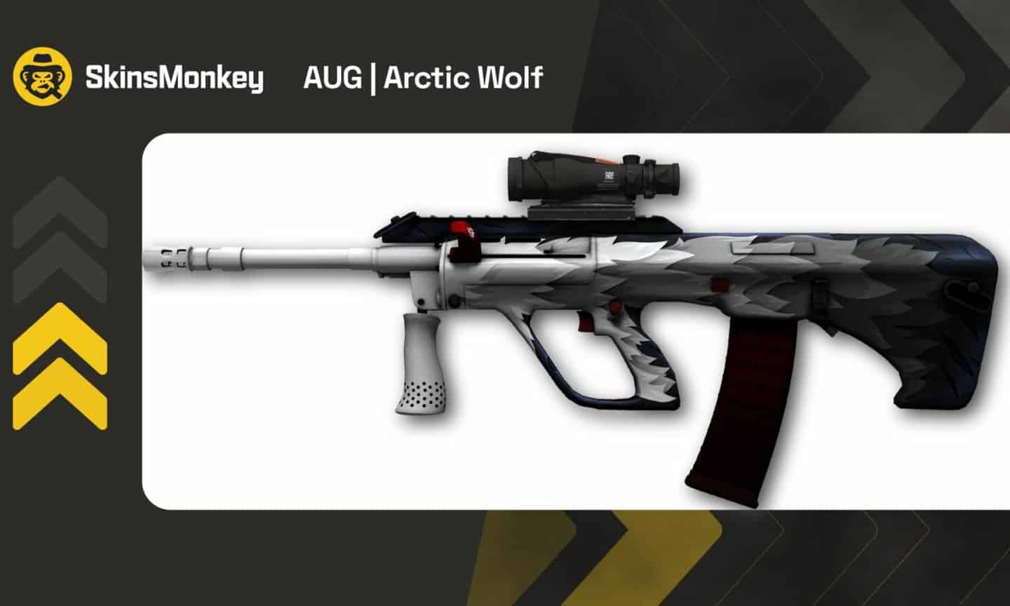 skinsmonkey aug arctic wolf