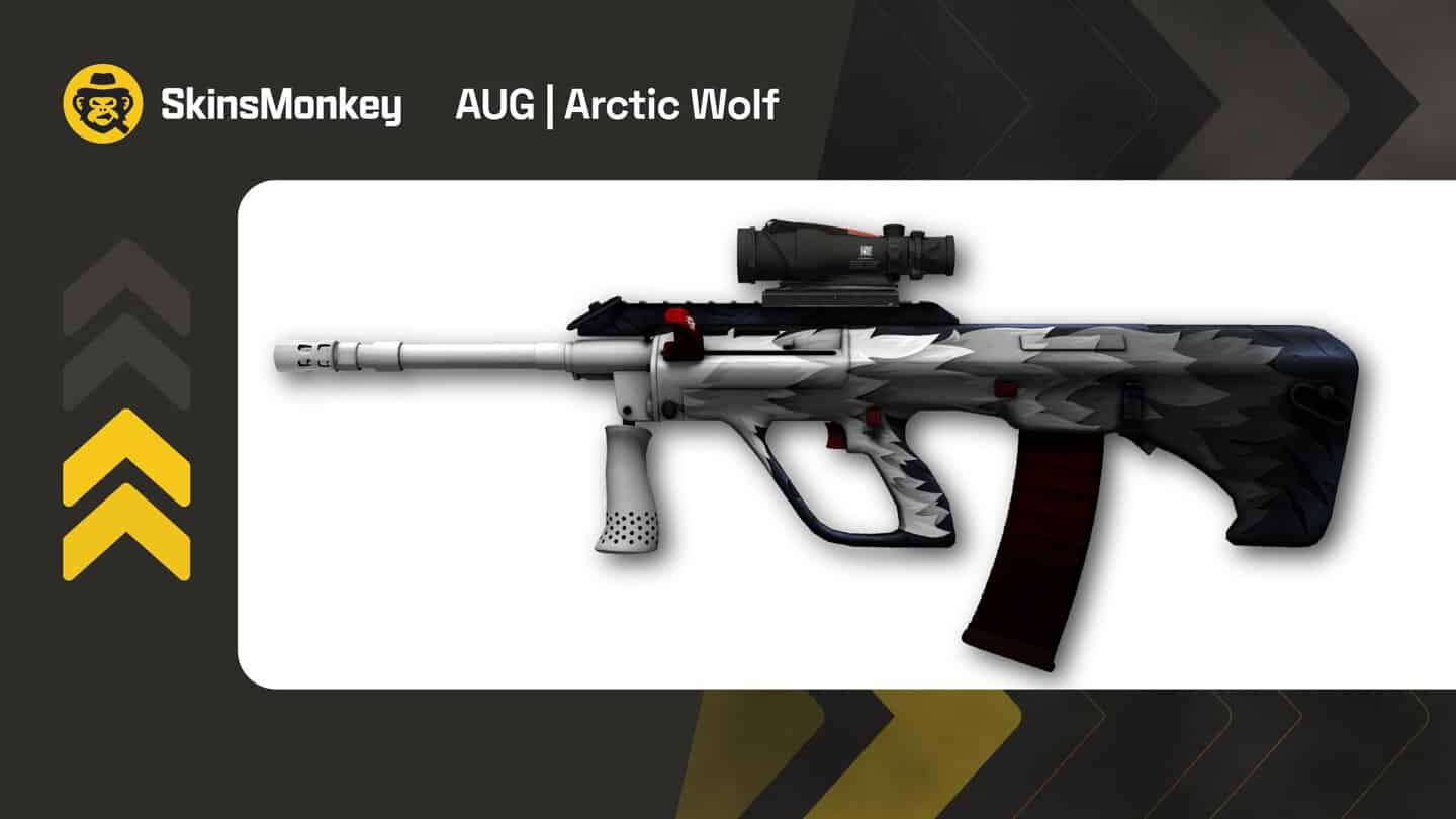 skinsmonkey aug arctic wolf