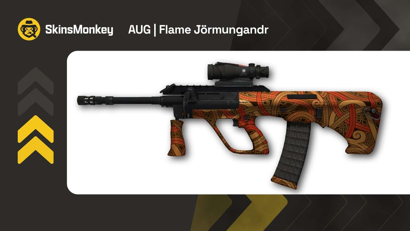 skinsmonkey aug flame jormungandr