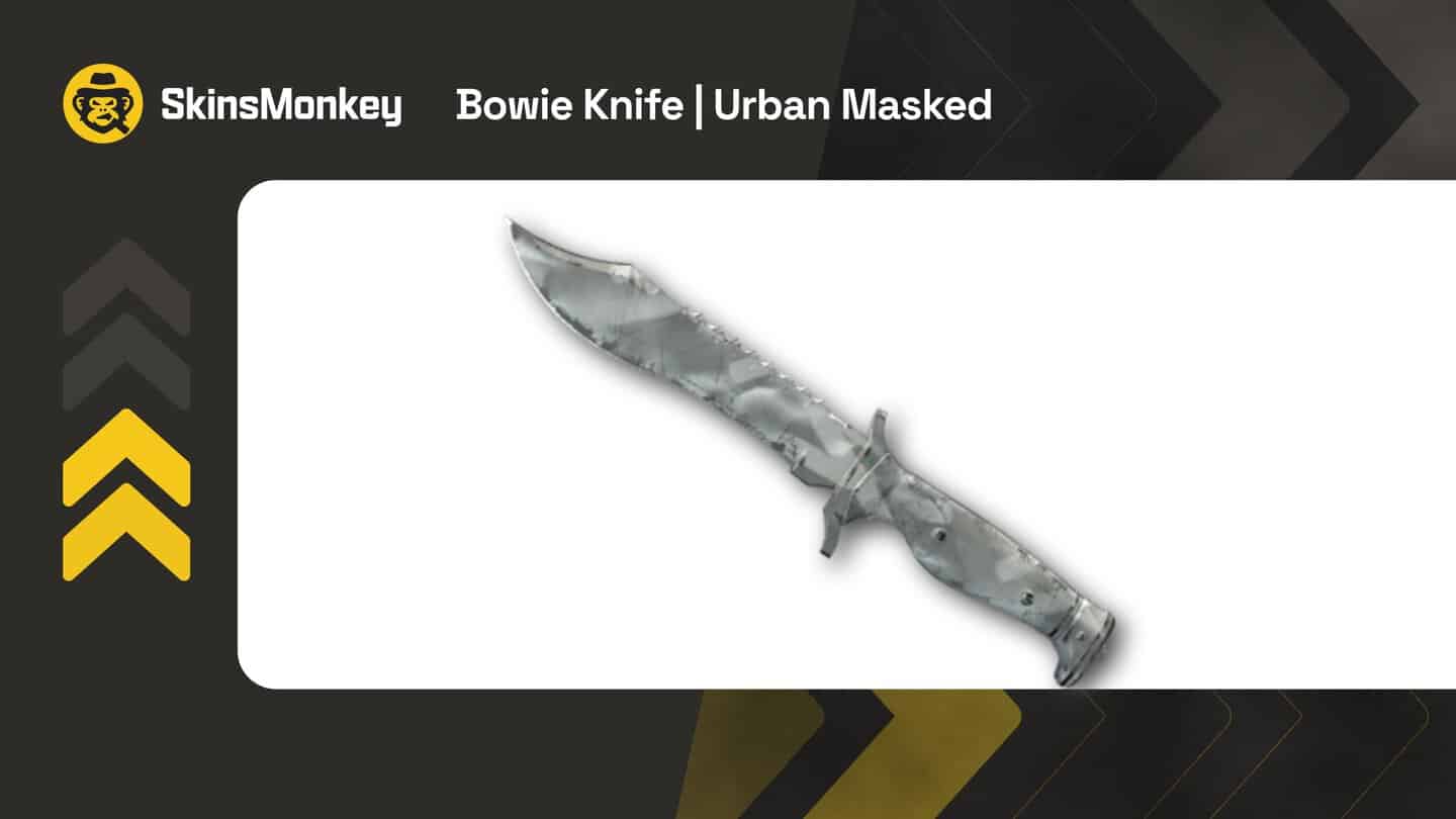 skinsmonkey bowie knife urban masked