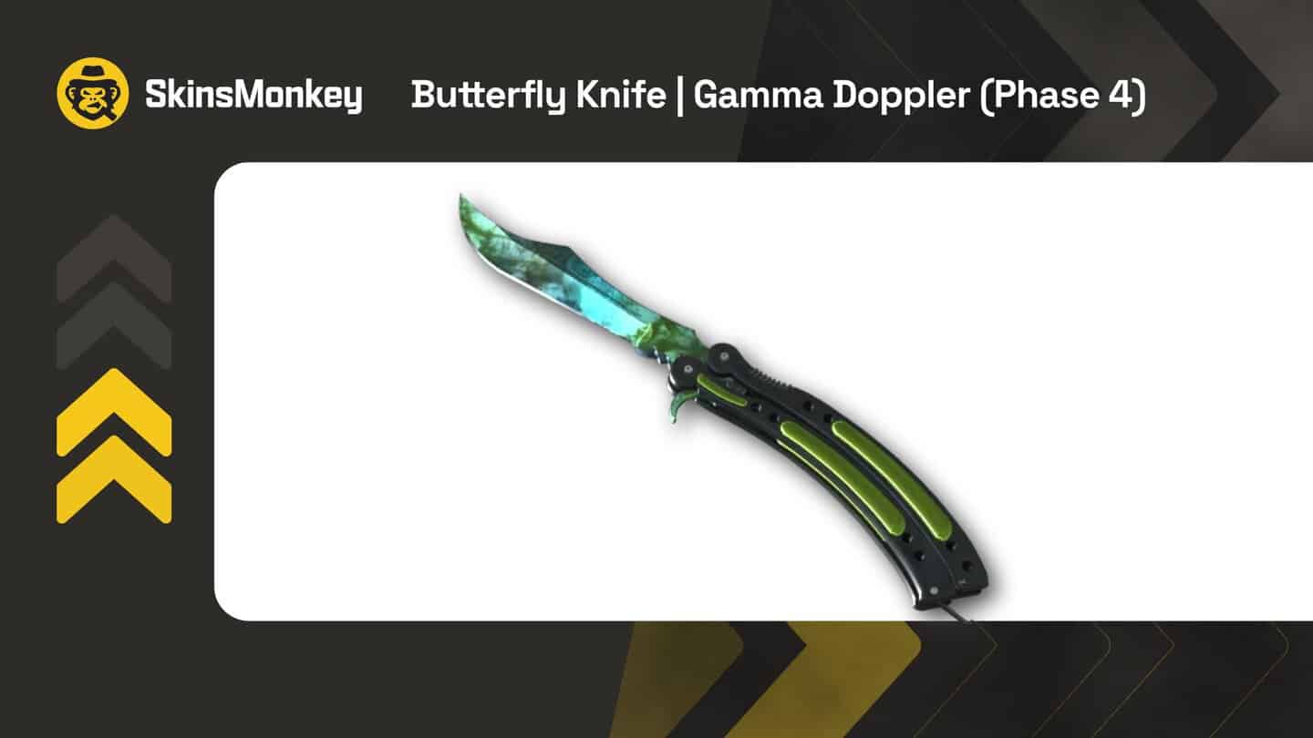 skinsmonkey butterfly knife gamma doppler phase 4