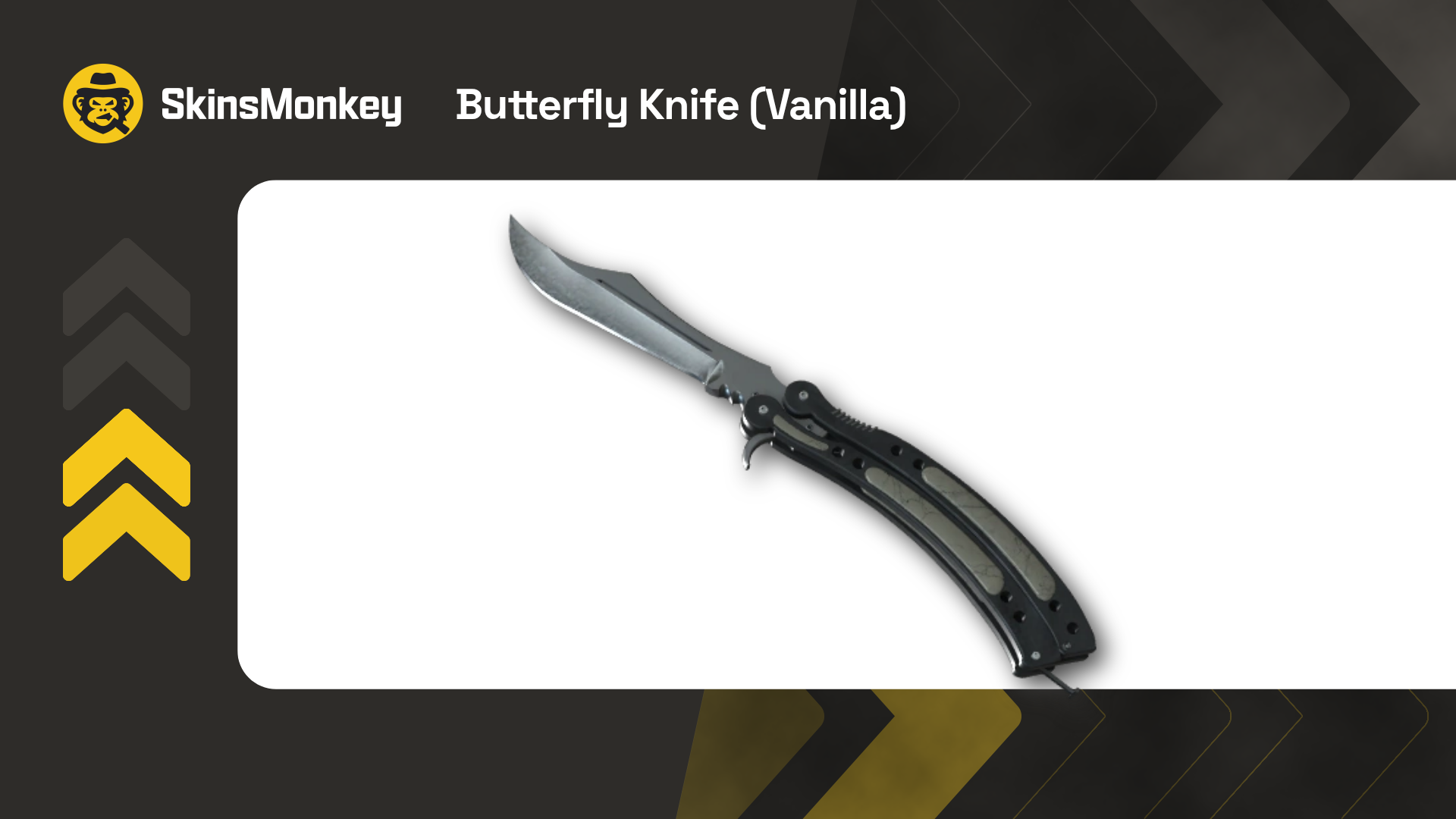 skinsmonkey butterfly knife vanilla