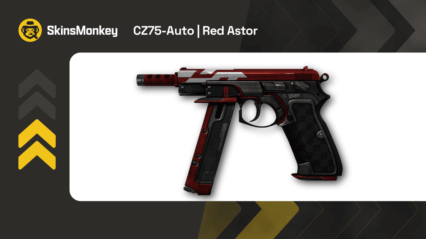 skinsmonkey cz75 auto red astor