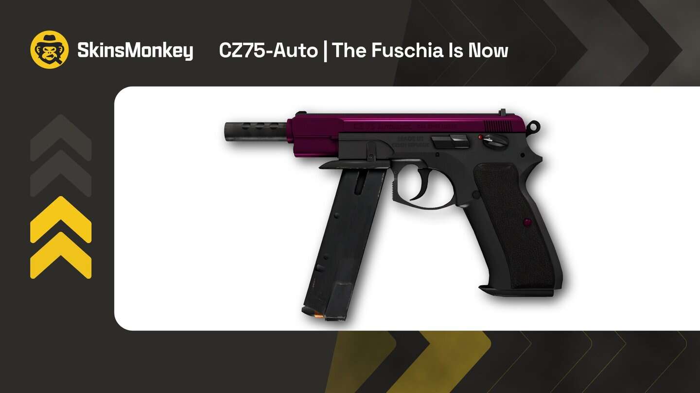 skinsmonkey cz75 auto the fuschia is now