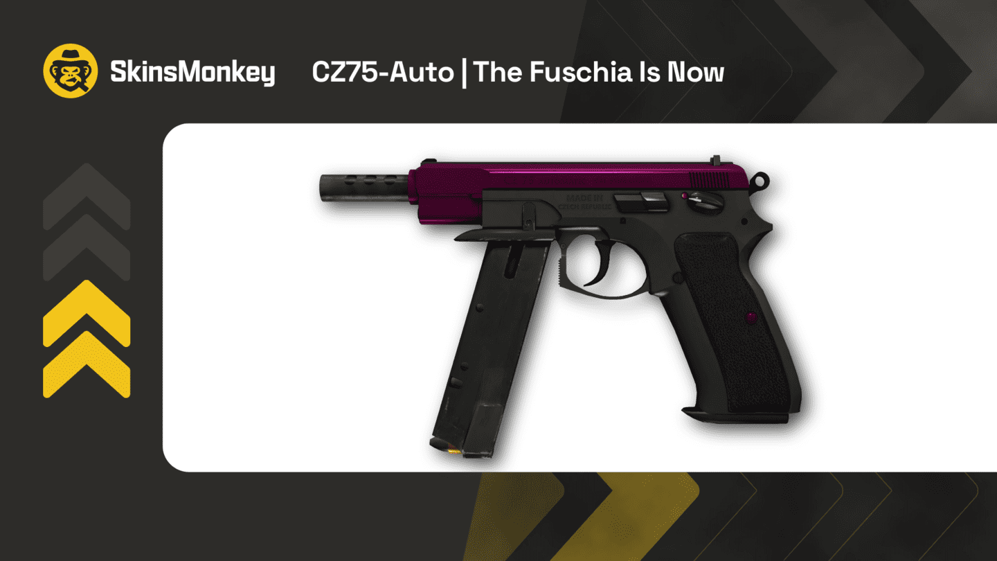 skinsmonkey cz75 auto the fuschia is now