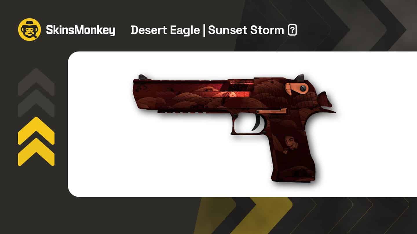 skinsmonkey desert eagle sunset storm