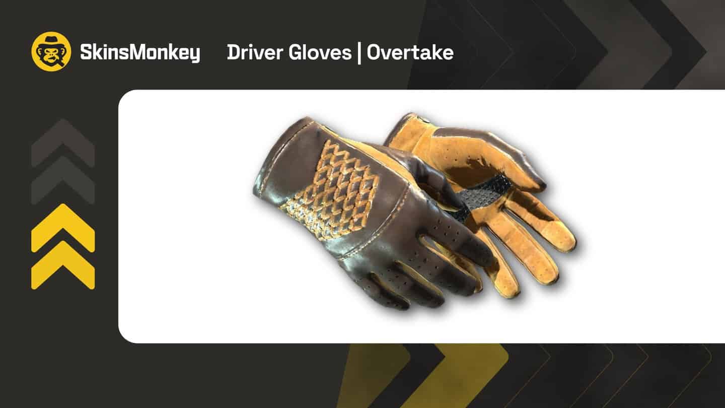 skinsmonkey driver gloves overtake