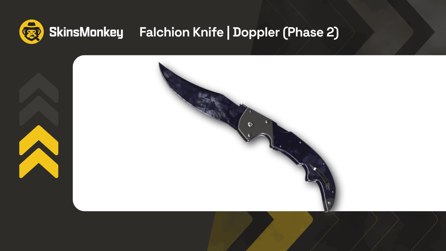 skinsmonkey falchion knife doppler phase 2