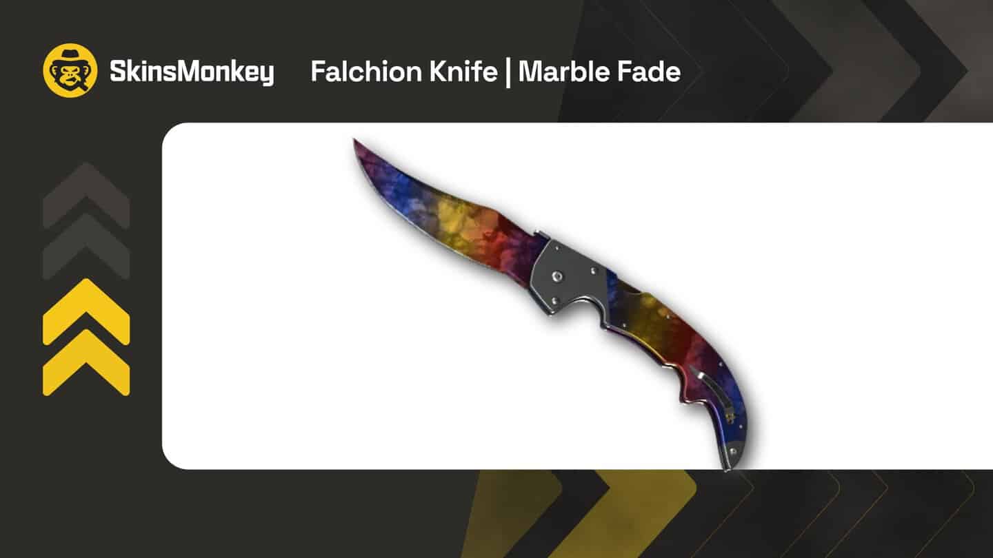 skinsmonkey falchion knife marble fade