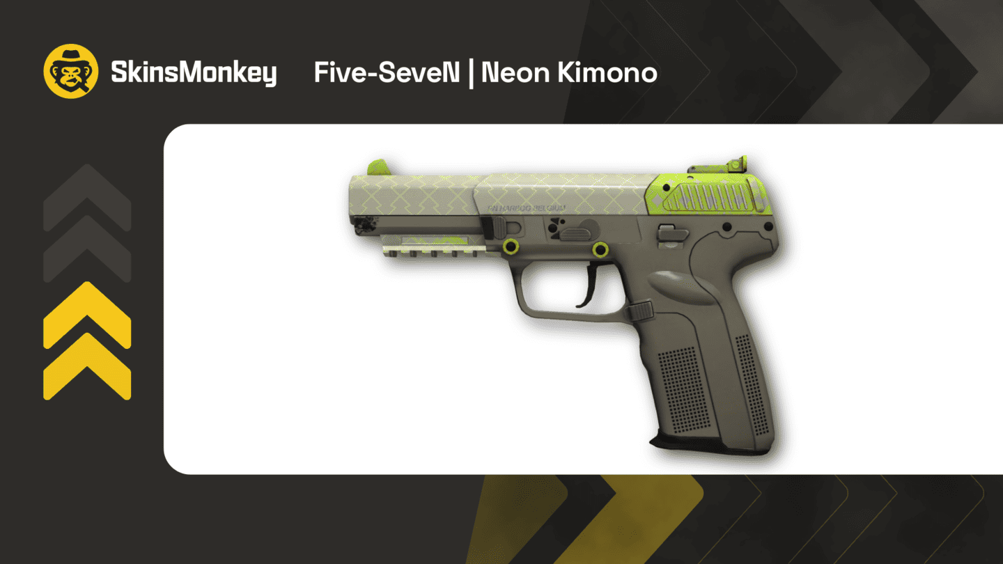 skinsmonkey five seven neon kimono