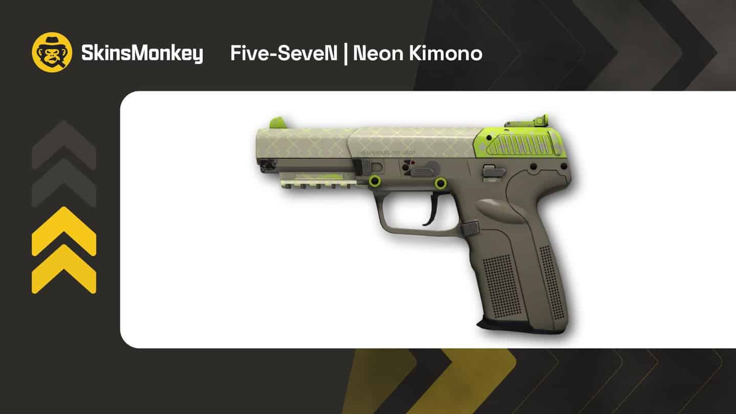 skinsmonkey five seven neon kimono