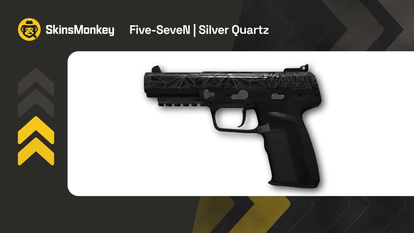 skinsmonkey five seven silver quartz