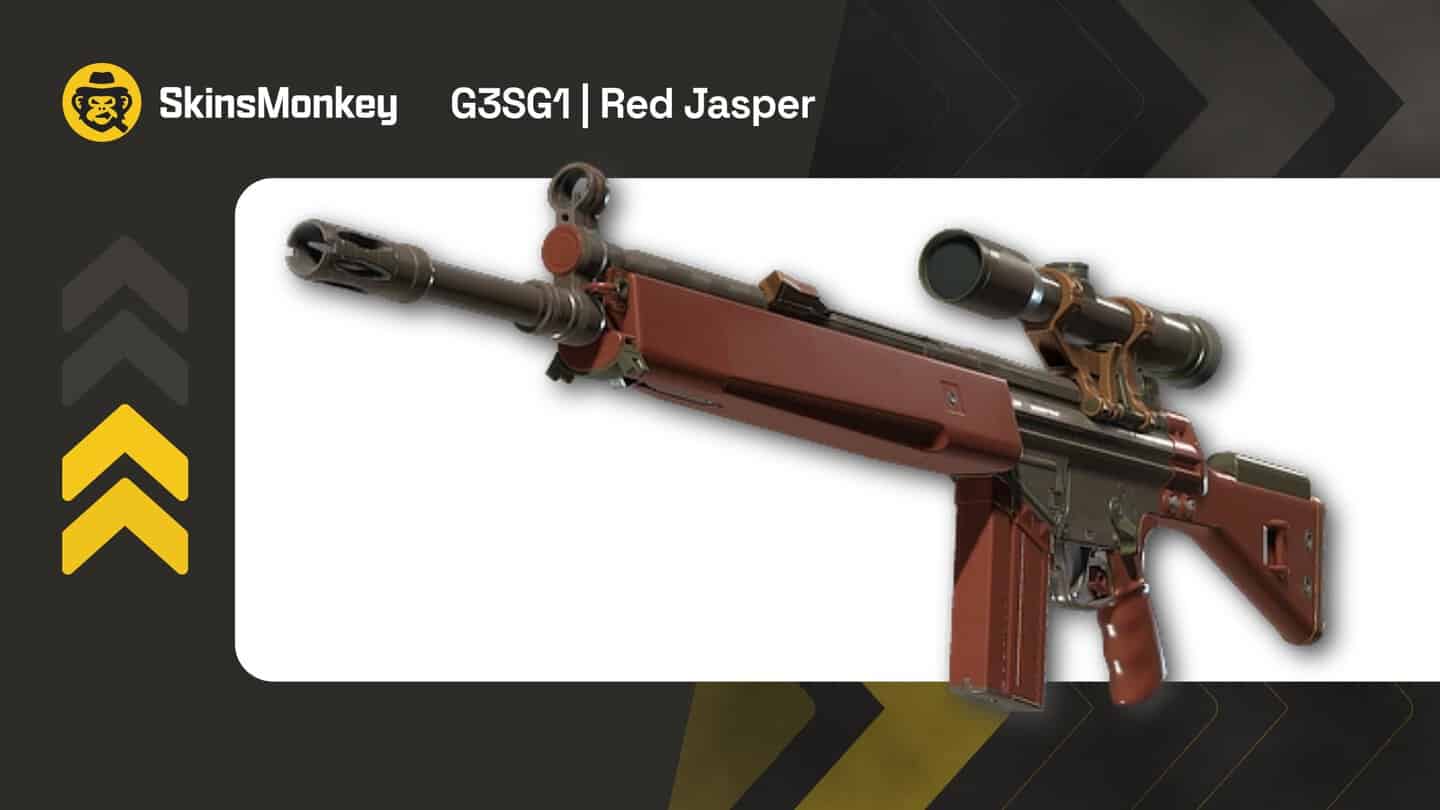 skinsmonkey g3sg1 red jasper