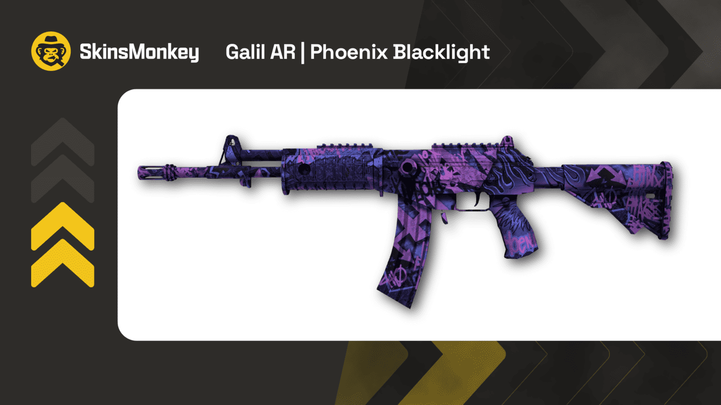 skinsmonkey galil ar phoenix blacklight