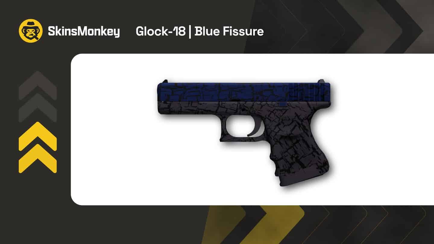 skinsmonkey glock 18 blue fissure