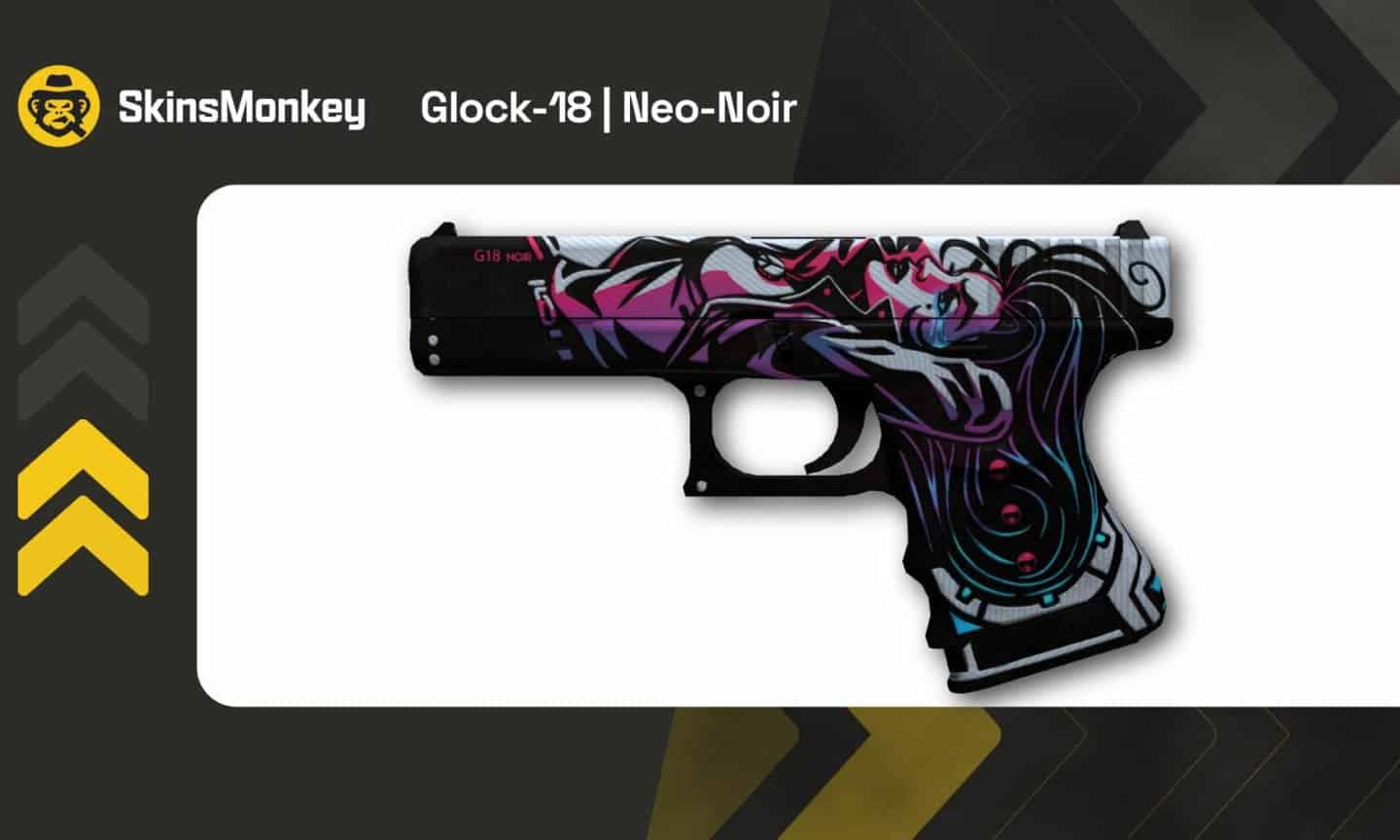 skinsmonkey glock 18 neo noir