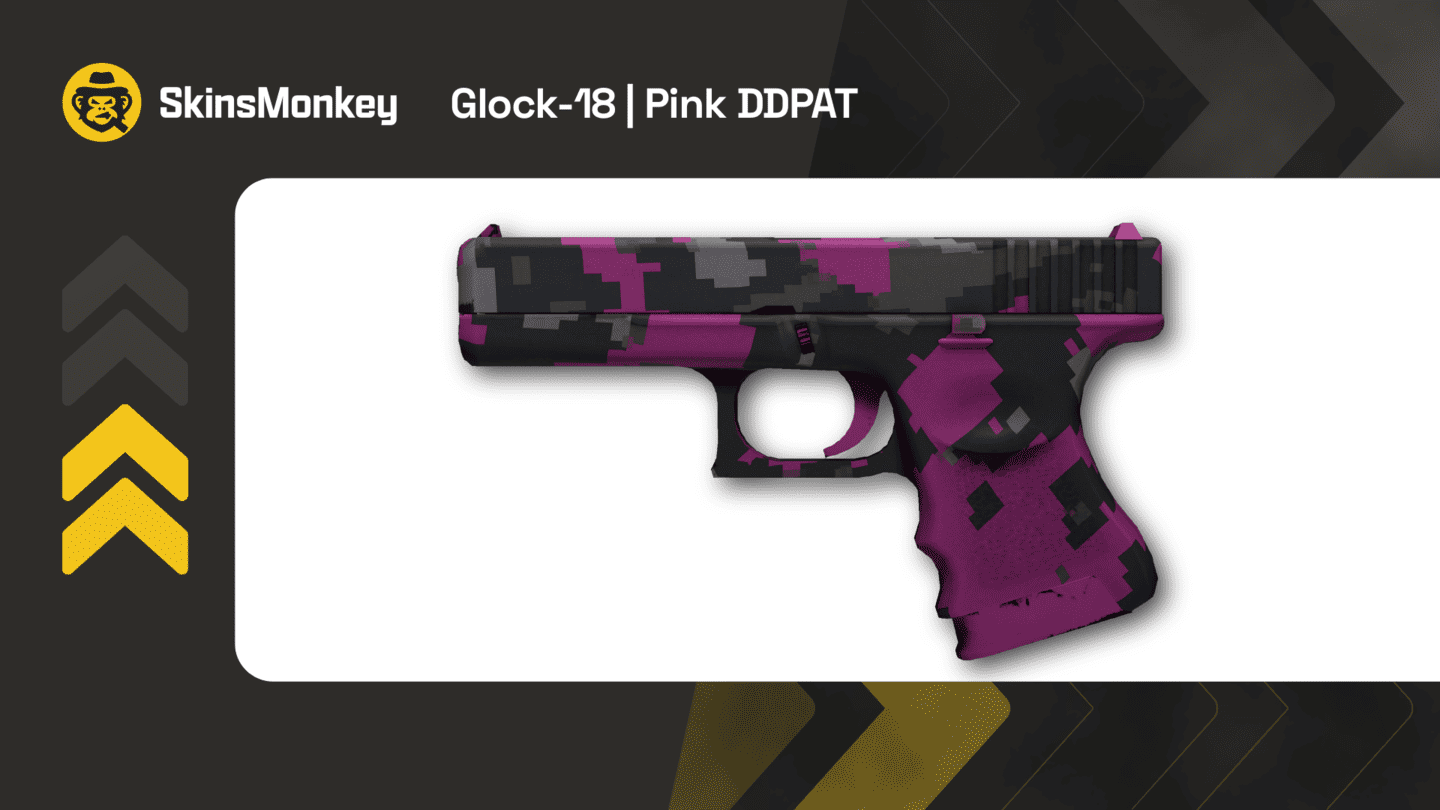 skinsmonkey glock 18 pink ddpat