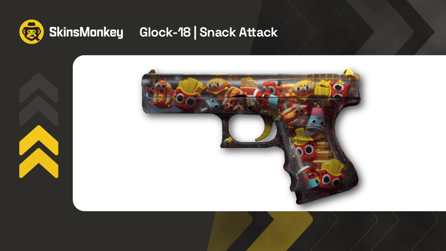 skinsmonkey glock 18 snack attack