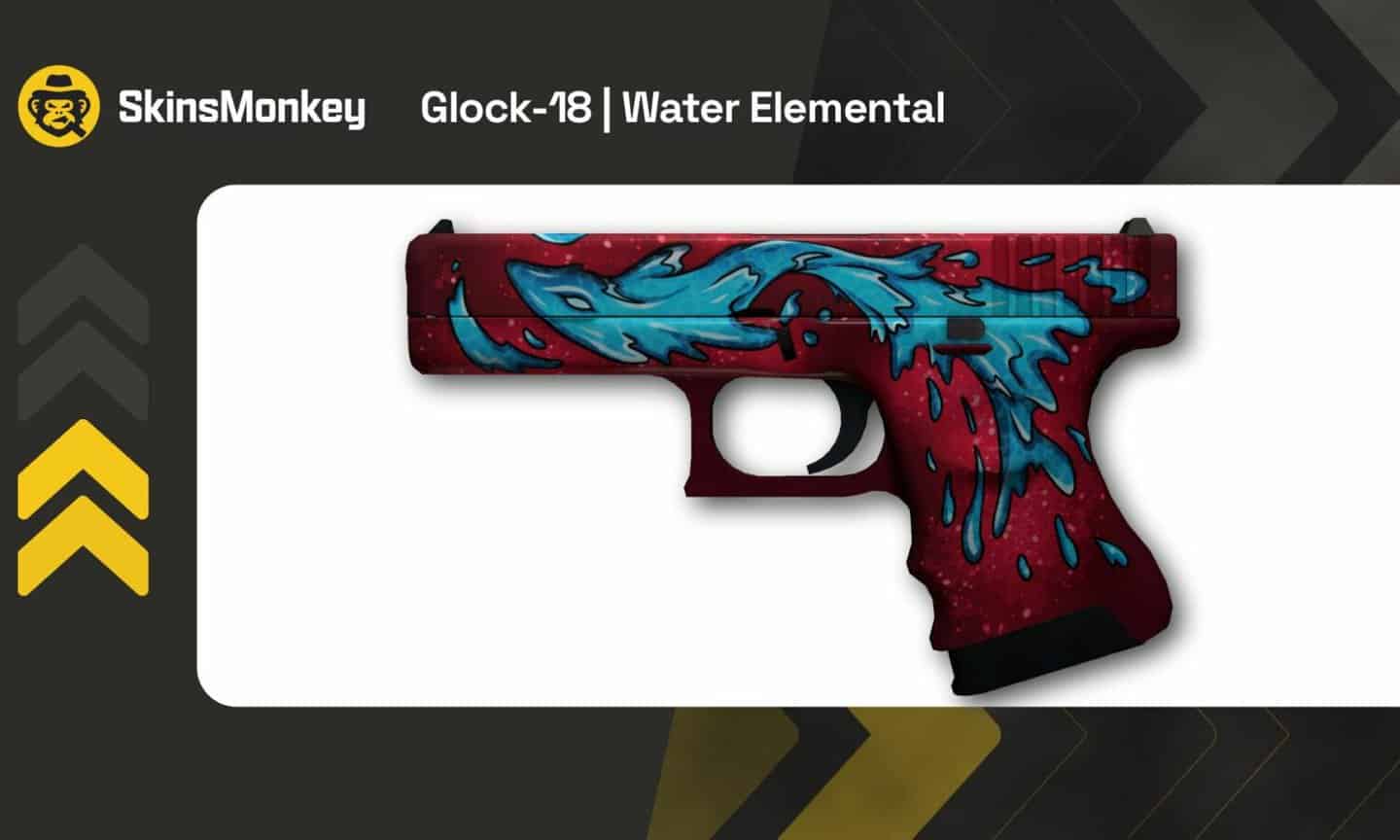 skinsmonkey glock 18 water elemental