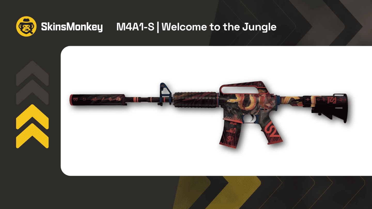 skinsmonkey m4a1 s welcome to the jungle