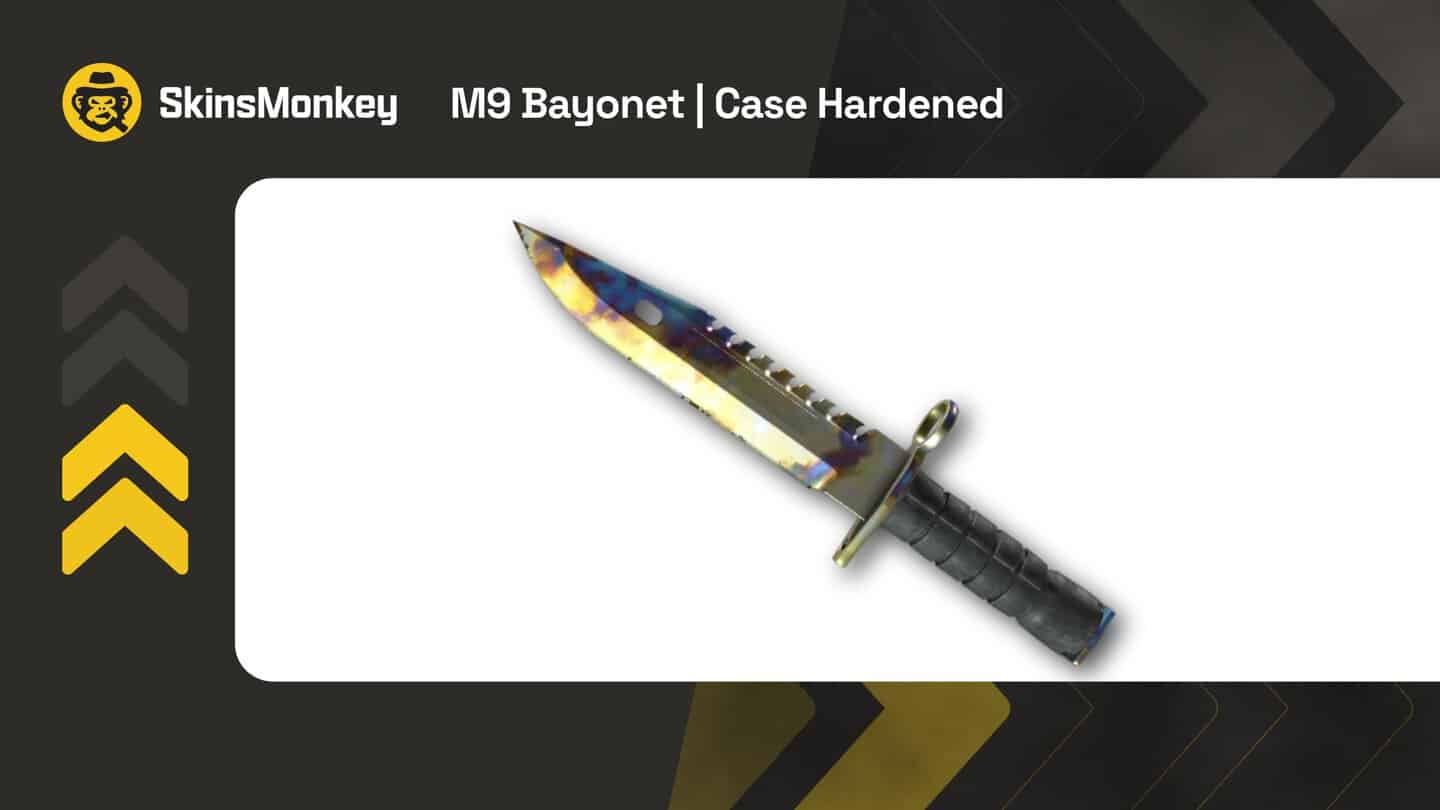 skinsmonkey m9 bayonet case hardened