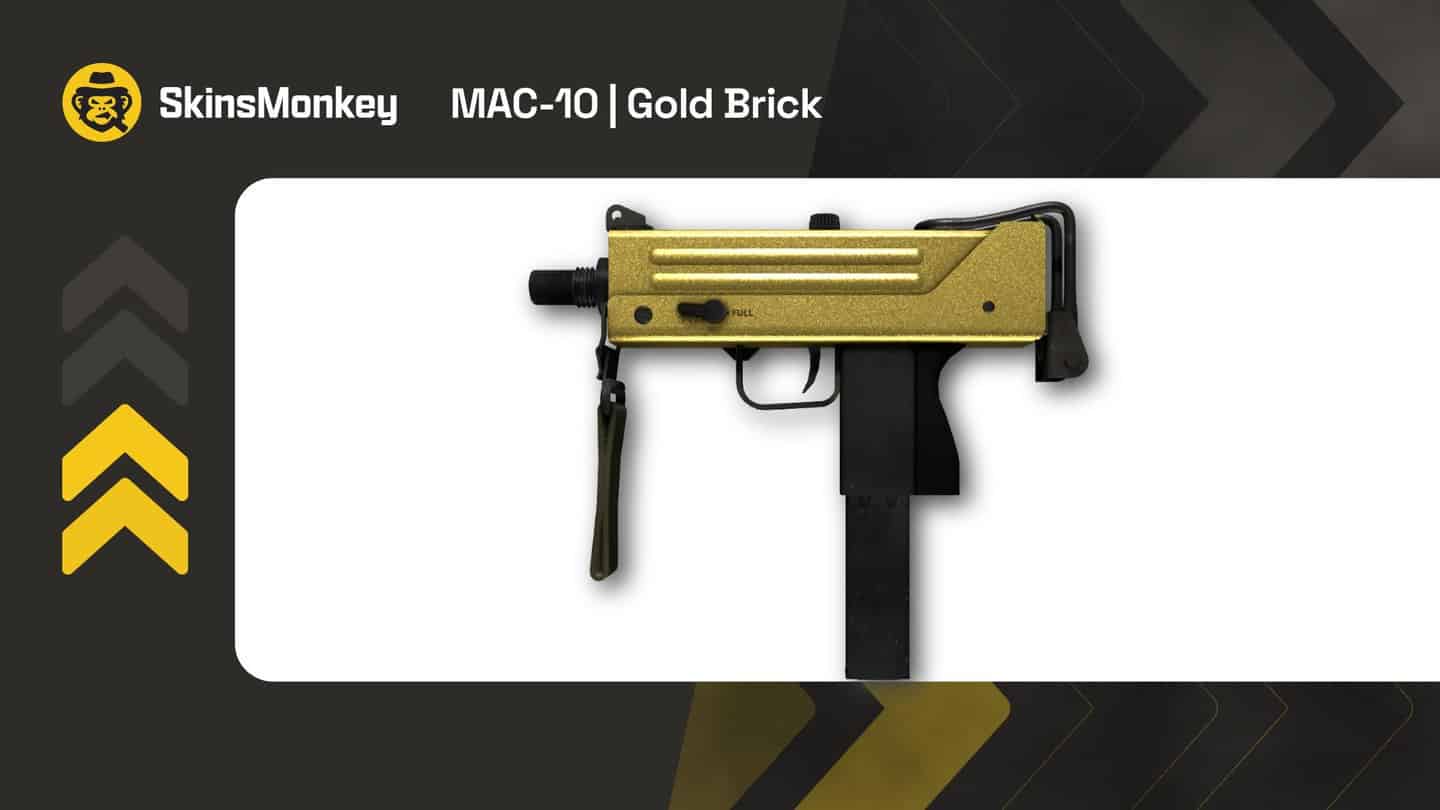 skinsmonkey mac 10 gold brick