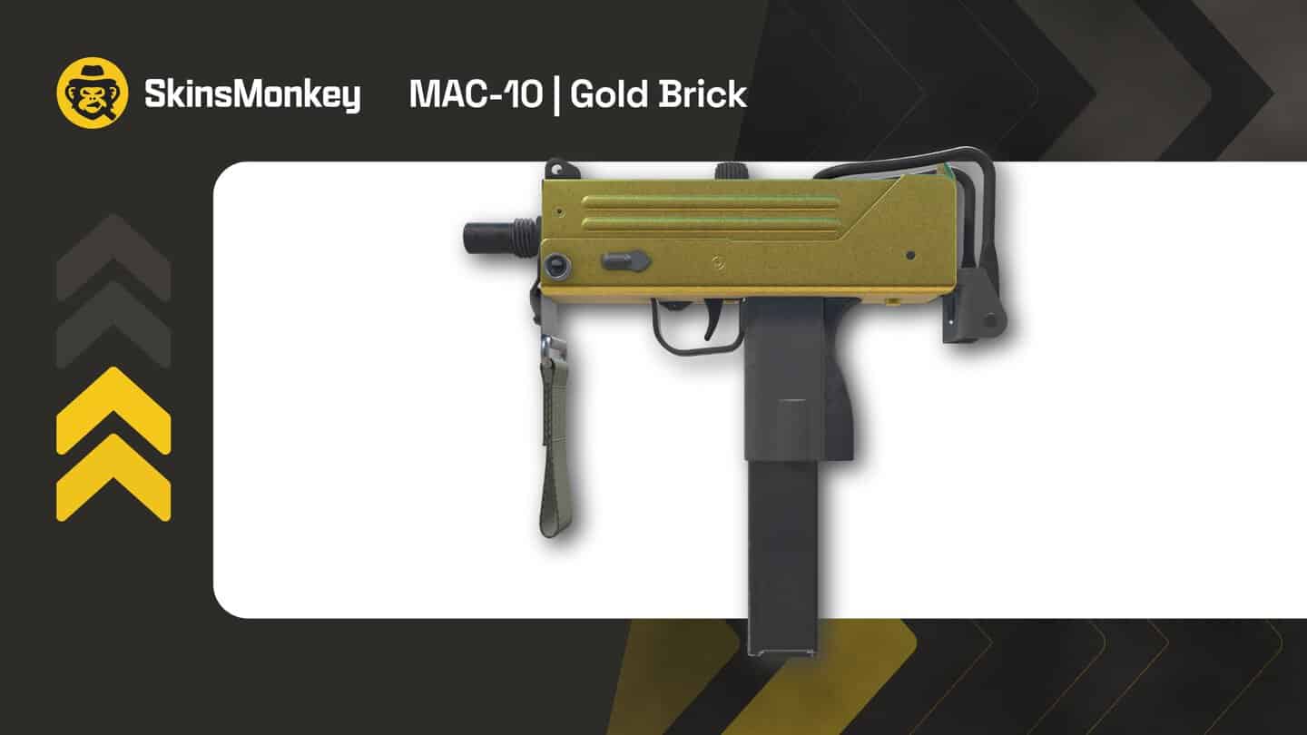 skinsmonkey mac 10 gold brick