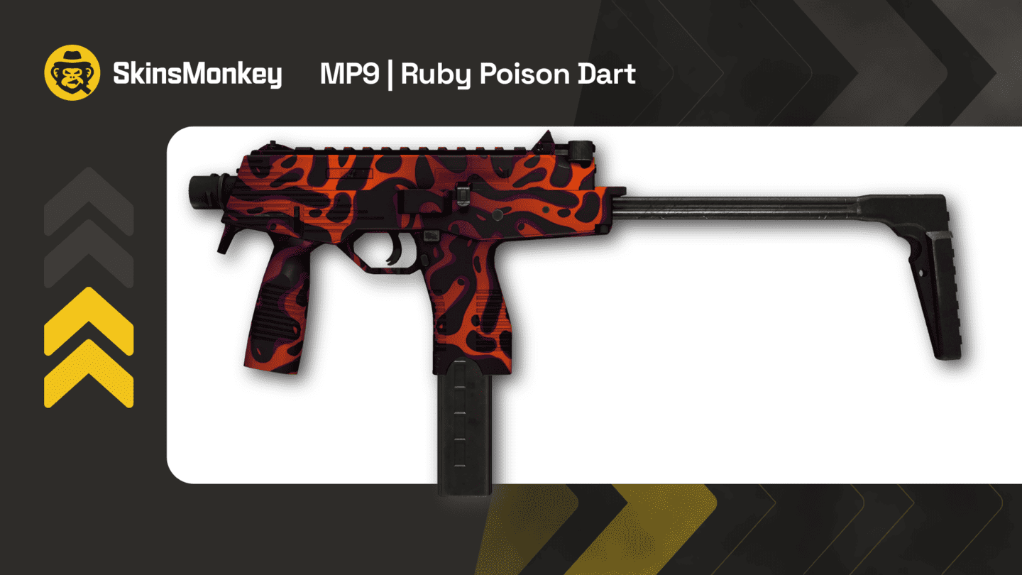 skinsmonkey mp9 ruby poison dart
