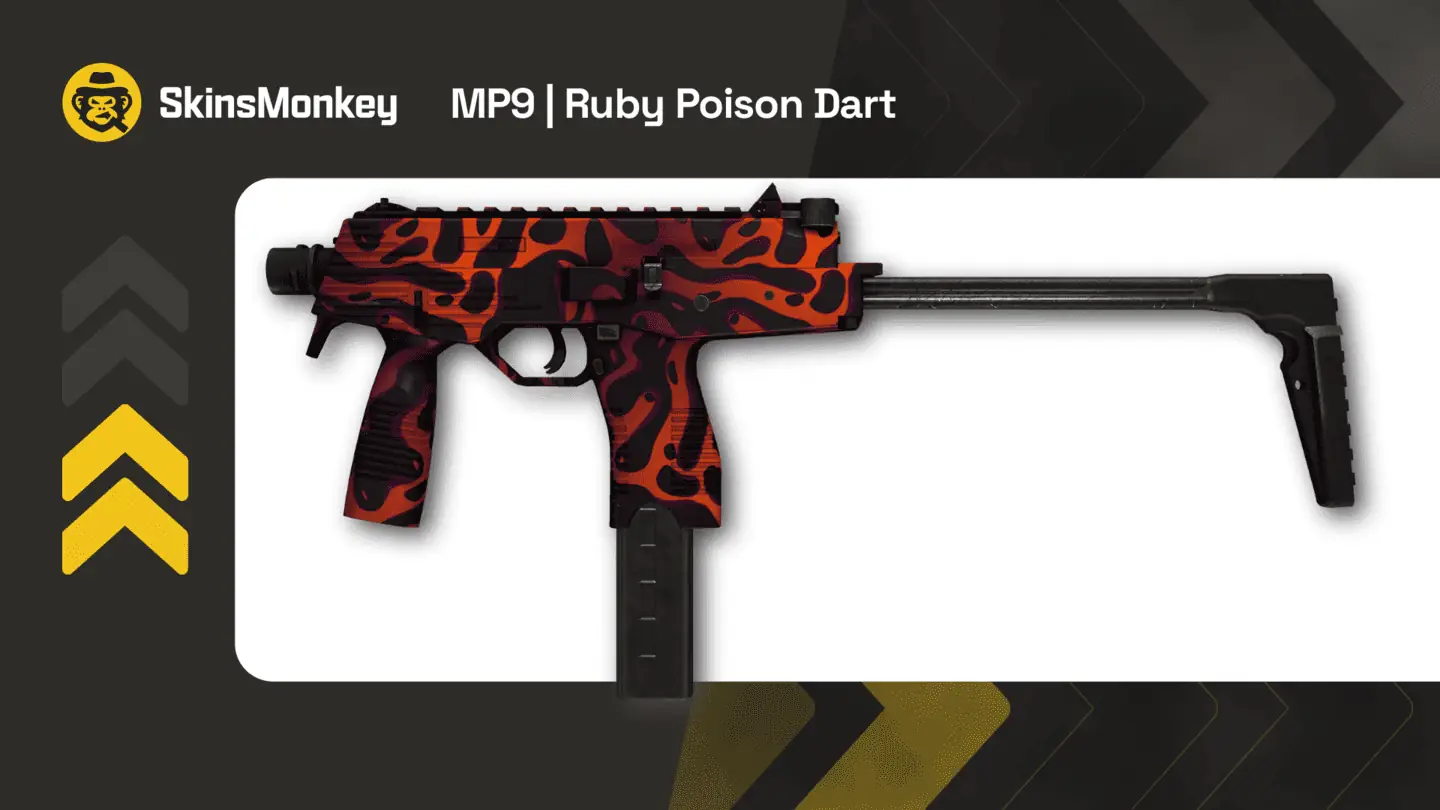 skinsmonkey mp9 ruby poison dart