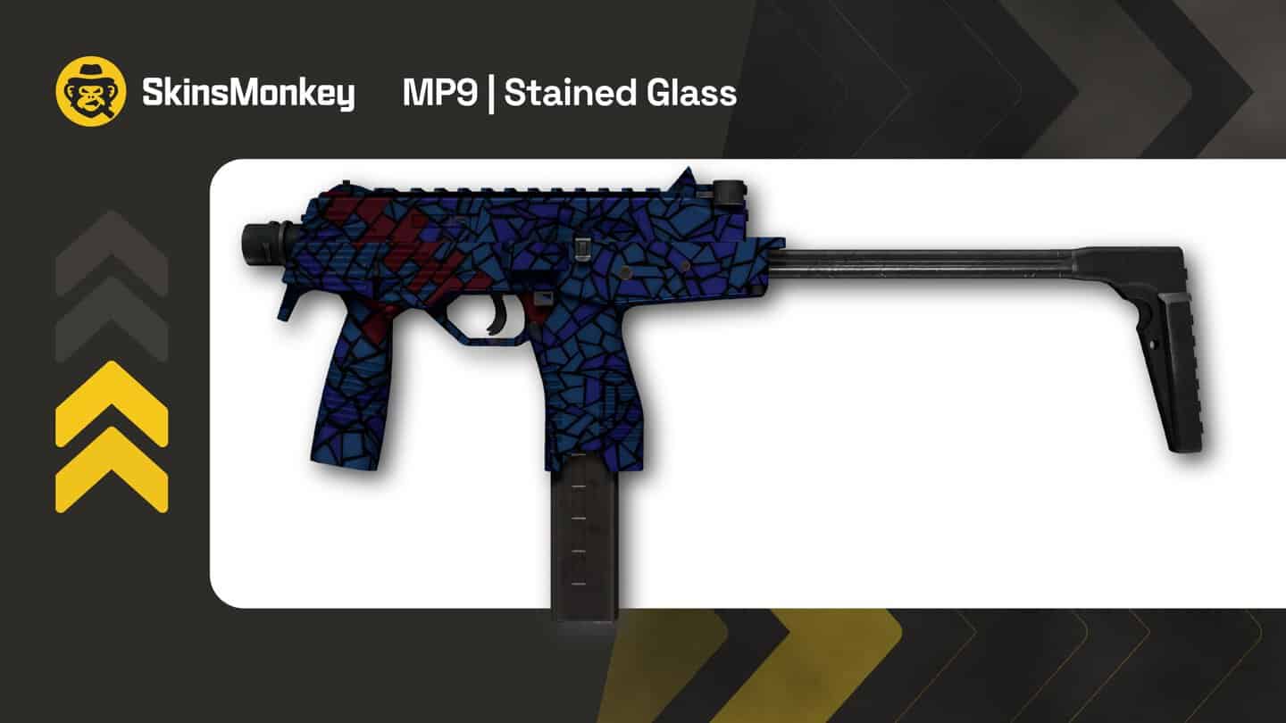skinsmonkey mp9 stained glass