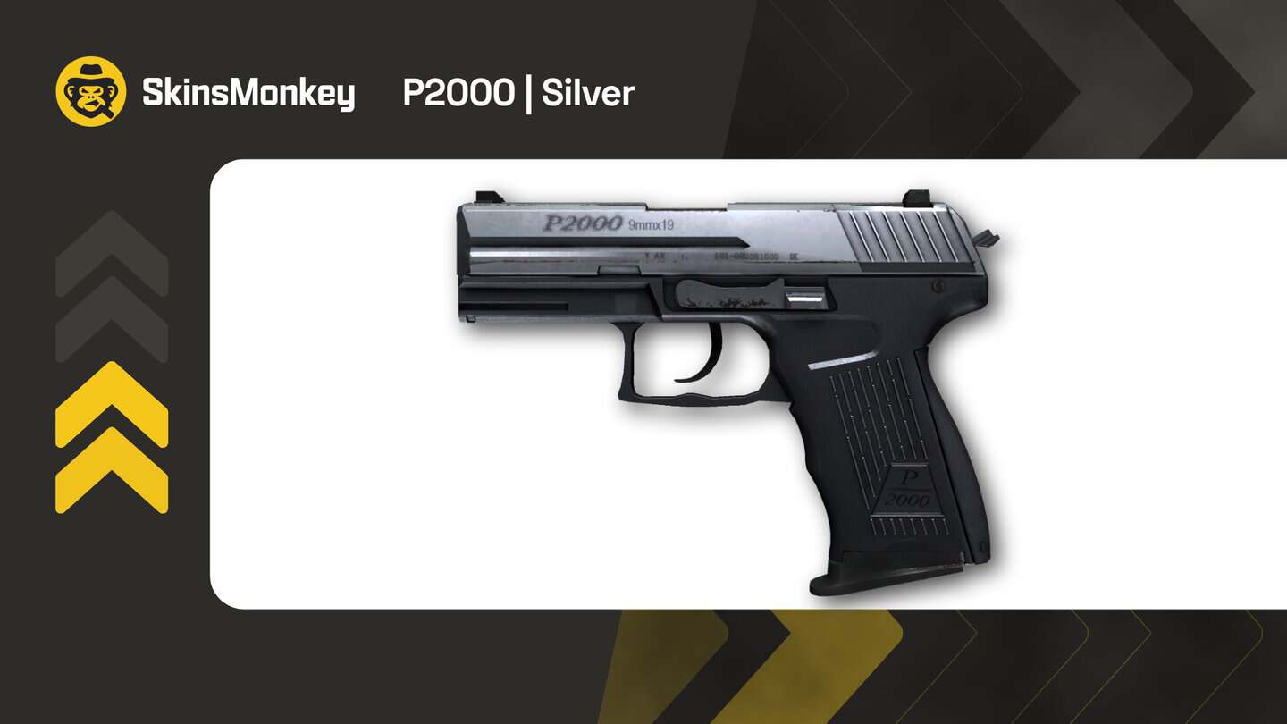skinsmonkey p2000 silver
