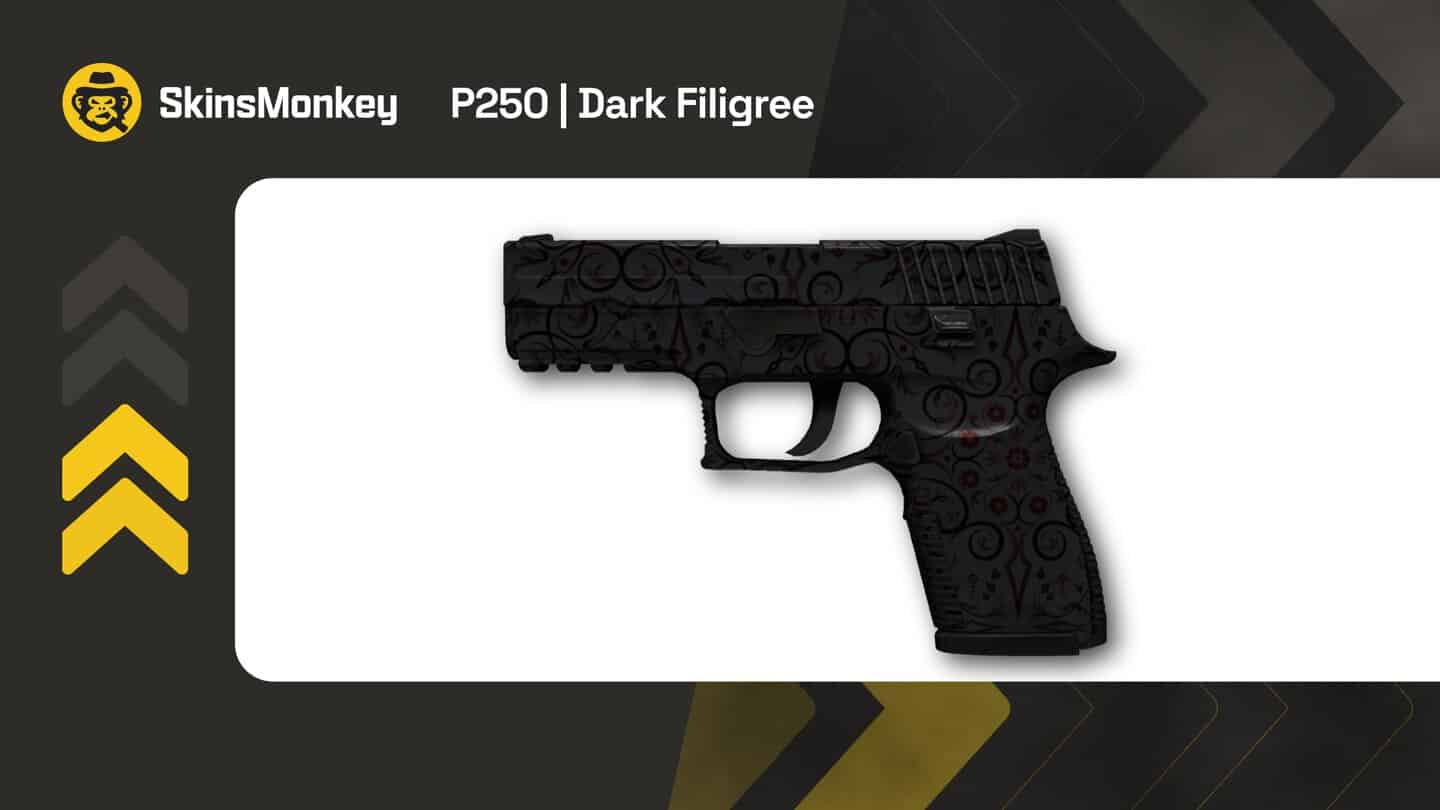 skinsmonkey p250 dark filigree