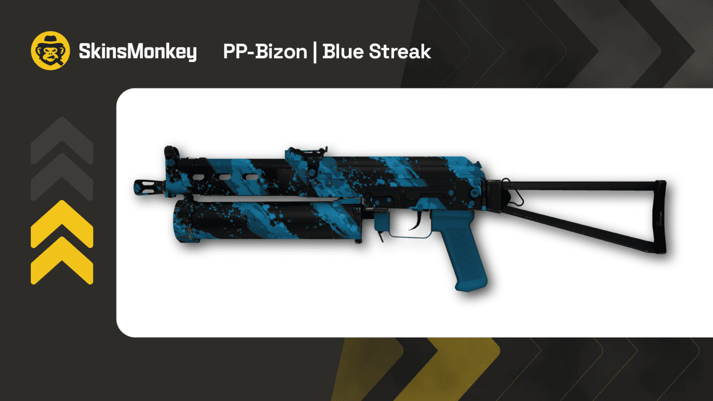 skinsmonkey pp bizon blue streak