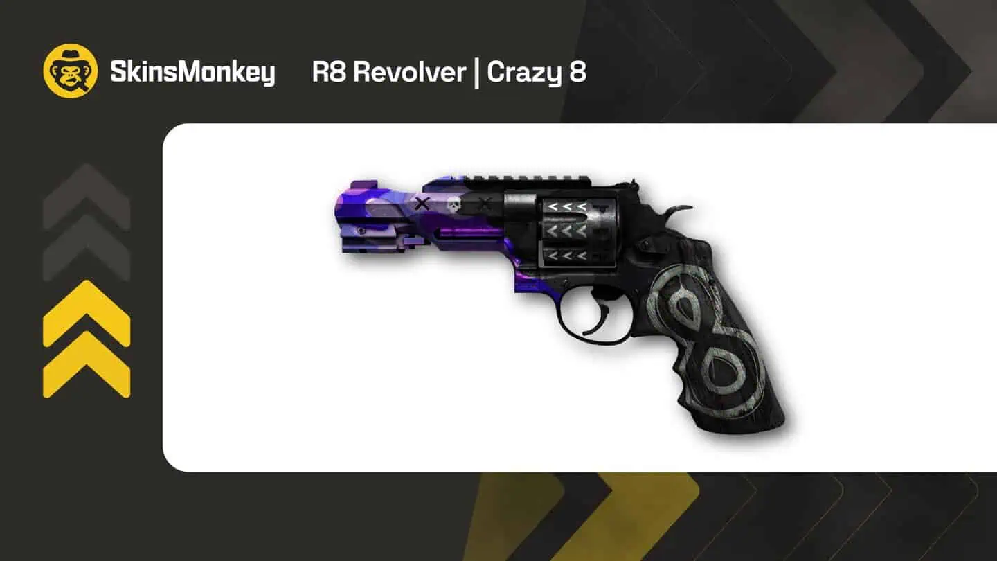 skinsmonkey r8 revolver crazy 8