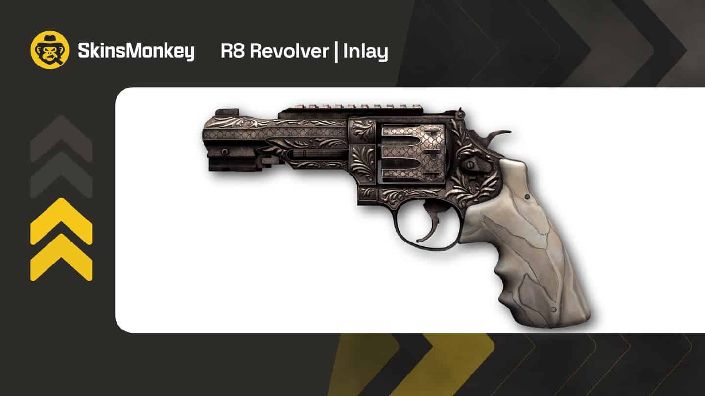 skinsmonkey r8 revolver inlay 2