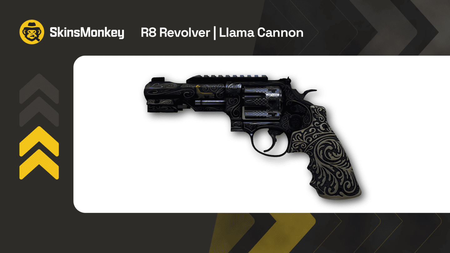 skinsmonkey r8 revolver llama cannon