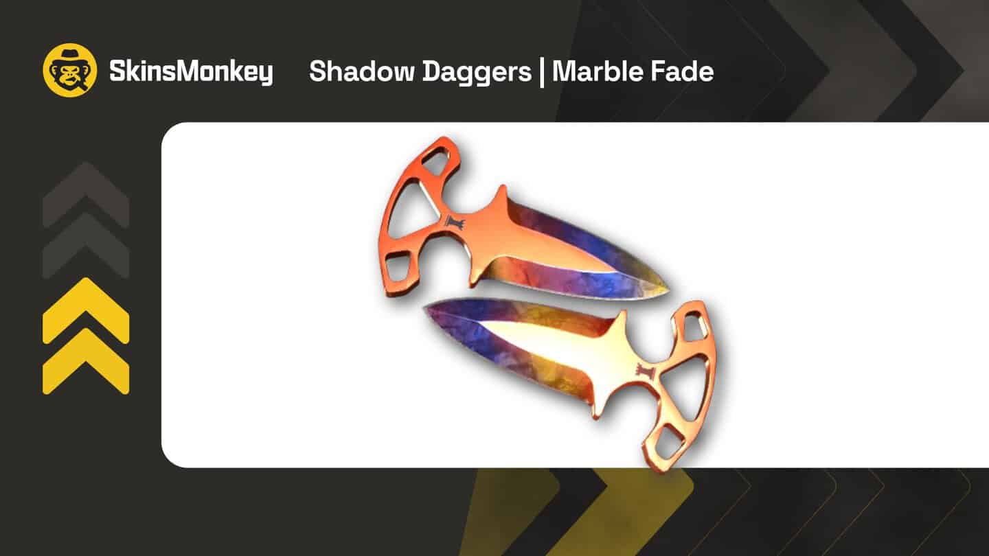 skinsmonkey shadow daggers marble fade