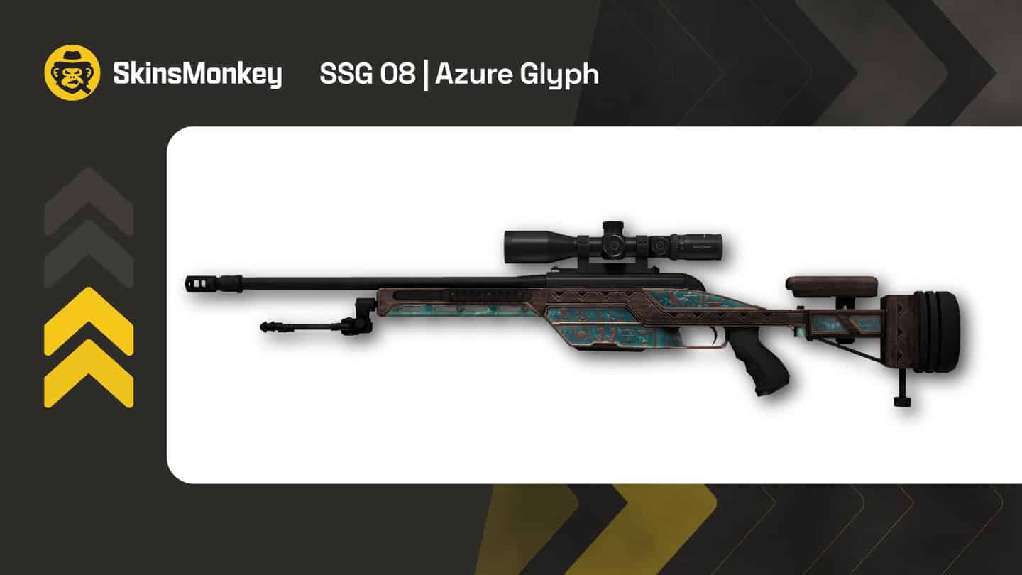skinsmonkey ssg 08 azure glyph 2