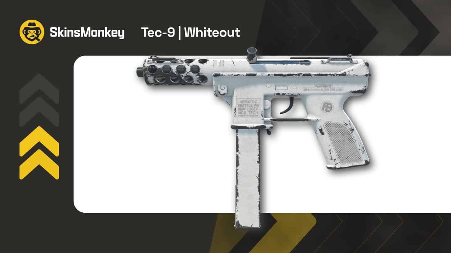 skinsmonkey tec 9 whiteout 1